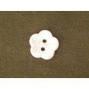 Blumenknopf weiß 1,1 cm