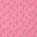 Sale Slub Voile Blümli pink